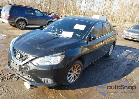 2018 Nissan Sentra S/Sl/Sr/Sv z USA, uszkodzony, nr VIN 3N1AB7AP9JL645399